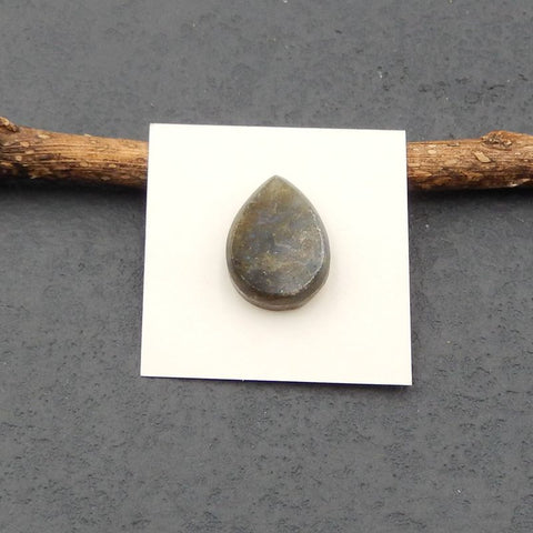 Natural Labradorite Cabochon 20x15x6mm, 3.6g