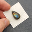 Natural Labradorite Cabochon 23x13x7mm, 3.5g