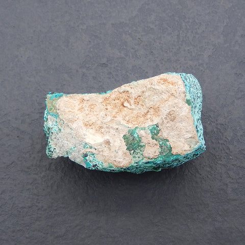 Chrysocolla Specimen,Natural Bright Blue Raw Rough Crystal Specimen, Mineral Specimen,55×30×29mm 85.6g