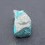 Chrysocolla Specimen,Natural Bright Blue Raw Rough Crystal Specimen, Mineral Specimen,55×30×29mm 85.6g