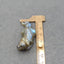 Natural Labradorite Carved dog Cabochon 46x20x15mm, 16.6g