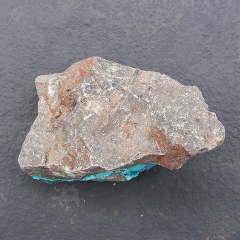 Chrysocolla Specimen,Natural Bright Blue Raw Rough Crystal Specimen, Mineral Specimen,79×48×33mm 154.1g