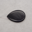 Natural Obsidian Gemstone Pendant Bead,Drill Gemstone Pendant, 49×34×5mm,15.1g