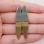 Natural  US Biggs Picture Jasper Earring Beads,51x10x3mm, 4.9g