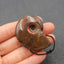 Natural Ammonite Fossil Pendant Bead 37*31*11mm, 18.1g