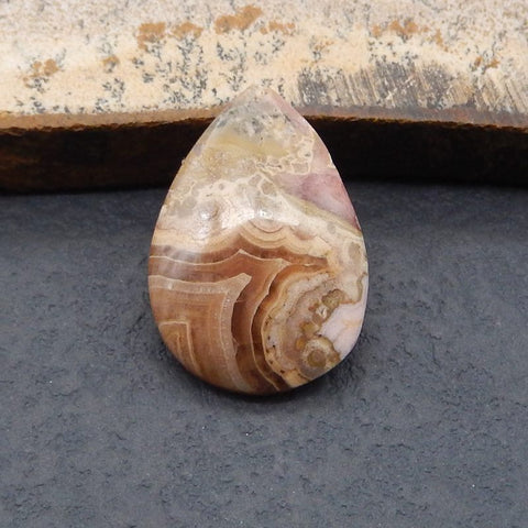 Natural Argentina Rhodochrosite Cabochon 25*17*5mm, 4.1g