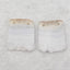 Natural Crazy Lace Agate Earring Beads 21*17*3mm, 5.5g