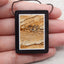 Natural Obsidian, Howlite And Picture Jasper  Intarsia Gemstone Pendant Bead, Side Drilled Gemstone Pendant,Handmade Pendant Gift, 43x33x6mm, 22.6g