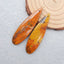 Natural Ocean Jasper Earring Beads 45x13x4mm, 7.8g