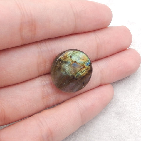 Natural Labradorite Gemstone Pendant Bead,20x3mm,2.4g