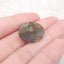 Natural Labradorite Gemstone Pendant Bead,20x3mm,2.4g