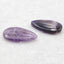 New Natural Stone Amethyst Teardrop Earring Beads,23×14×4mm, 4.4g