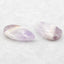 New Natural Stone Amethyst Teardrop Earring Beads,23×14×4mm, 4.4g