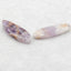 New Natural Stone Amethyst Earring Beads,Purple Stone Earrings, 30×8×4mm, 3.8g