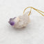 Natural Amethyst Pendant Bead 36*28*17, 16.7g