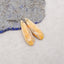 Natural Bumble Bee Stone Gemstone Earring Beads, Matched Gemstone Earring Pair, 34x11x4mm,5.4g