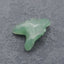 Natural Green Aventurine Carved wolf head Pendant Bead 23*16*8mm, 3.8g