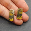 Natural Bumblebee Jasper Earring Beads 23*10*3mm, 3.4g