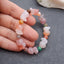 1 Strand Natural Agate Carved Bears Beads For Bracelet 16×13×12mm, 7mm, 18cm Length, 27.5g