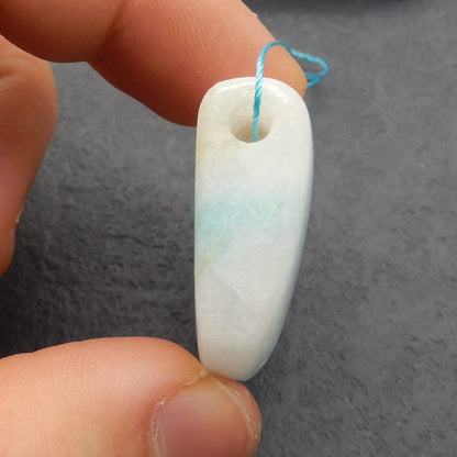 Natural Amazonite Pendant Bead 43*31*13mm, 33.5g