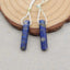 Natural Lapis Lazuli Earring Beads 21*5*5mm, 1.7g