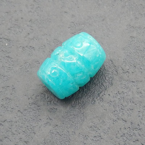 Natural Amazonite Carved Cloud Pendant Bead 16*12*12mm, 3.6g