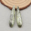 Natural Green Kyanite Earring Beads 38*8*5mm, 8.2g