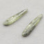 Natural Green Kyanite Earring Beads 38*8*5mm, 8.2g