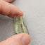 Natural Green Kyanite Earring Beads 38*8*5mm, 8.2g