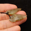 Natural Labradorite Carved wings Earring Beads 27x13x4mm, 4.2g