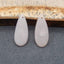 Natural Rose Quartz Earring Beads 22*9*3mm, 1.3g