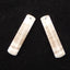 Natural Wood Fossil Earring Beads 40*10*4mm, 5.5g