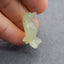 Natural Nephrite Jade Carved penguin Pendant Bead 23*27*11mm, 4g