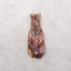 Nugget (Rough Sides) Natural Warring States Red Agate Gemstone Earring Beads,48x11x4mm,6g