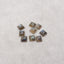 9 PCS Natural Labradorite Gemstone Cabochons,6x3mm,2g