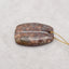 Natural Mushroom Jasper Gemstone Pendant Bead,45x30x7mm,17g