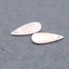 Natural Rose Quartz Earring Beads 22*9*3mm, 1.3g