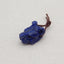 New! Carved Natural Lapis Lazuli Animal Head Pendant, Gemstone Pendant For Necklace, Stone Animal Pendant, 19x13x11mm, 4.6g