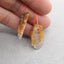 Natural Yellow Quartz Earring Beads 32*15*7mm, 9.2g