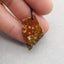 Natural Ocean Jasper Pendant Bead 28*17*4mm, 3.5g