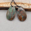 Natural Green Opal Earring Beads 23*12*4mm, 2.9g