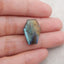 4 PCS Natural Flash Labradorite Cabochons, 20×15×6mm,12.4g