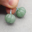 Natural Green Aventurine Earring Beads 16*16*2mm, 8.8g