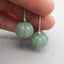 Natural Green Aventurine Earring Beads 16*16*2mm, 8.8g