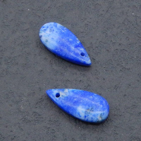 Natural Lapis Lazuli Earring Beads 17*7*2mm, 1.1g