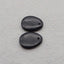 Natural Obsidian Earring Beads 20*15*4mm, 4.4g