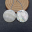 Natural Shell Earring Beads 30x1mm, 3.4g