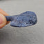 Natural Blue Coral Carved ancient fish Pendant Bead 49*30*8mm, 8.4g