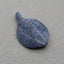 Natural Blue Coral Carved ancient fish Pendant Bead 49*30*8mm, 8.4g