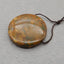 Natural Ocean Jasper Pendant Bead 35*35*8mm, 16g